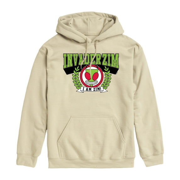 Invader Zim - Invader Zim Collegiate - Men's Fleece Hoodie Sweatshirt