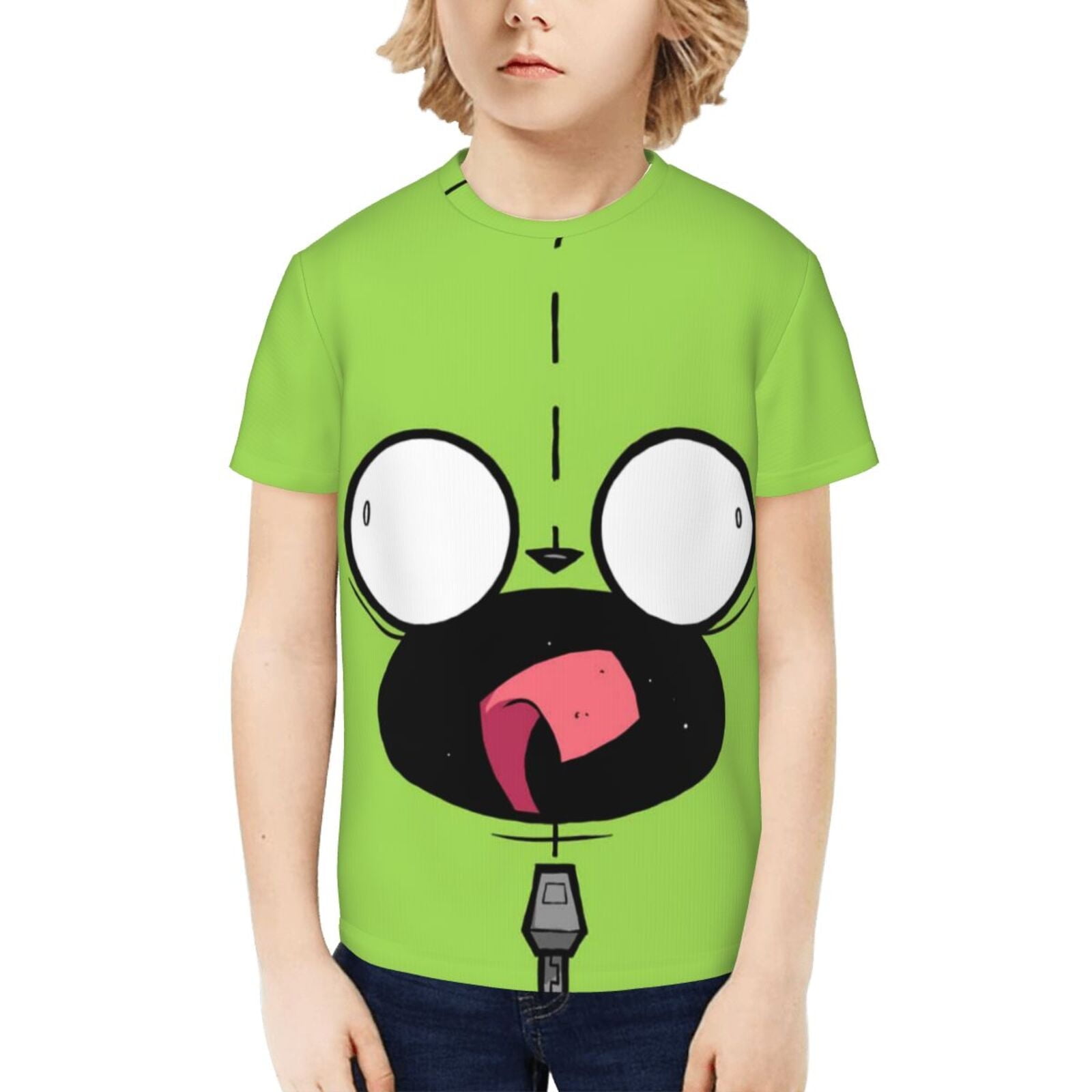 Invader Zim Kids T-Shirt 3d Printed Graphic T-Shirts Boys