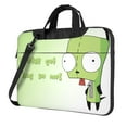 thumbnail image 1 of Invader Zim Laptop Bag Shoulder Portable Laptop Case Sleeve Chromebook Notebook Messenger Briefcase Adjustable Handbag For Women & Men, 1 of 8