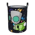 thumbnail image 1 of Invader Zim Laundry Hamper Lightweight Storage Basket Toy Organizer Laundrys Basket Waterproof For Bedroom, Bathroom Medium, 1 of 8