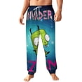 thumbnail image 1 of Invader Zim Men's Athletic Joggers Stretch Sweatpants Running Workout Gym Track Golf Pants for Men, 1 of 7