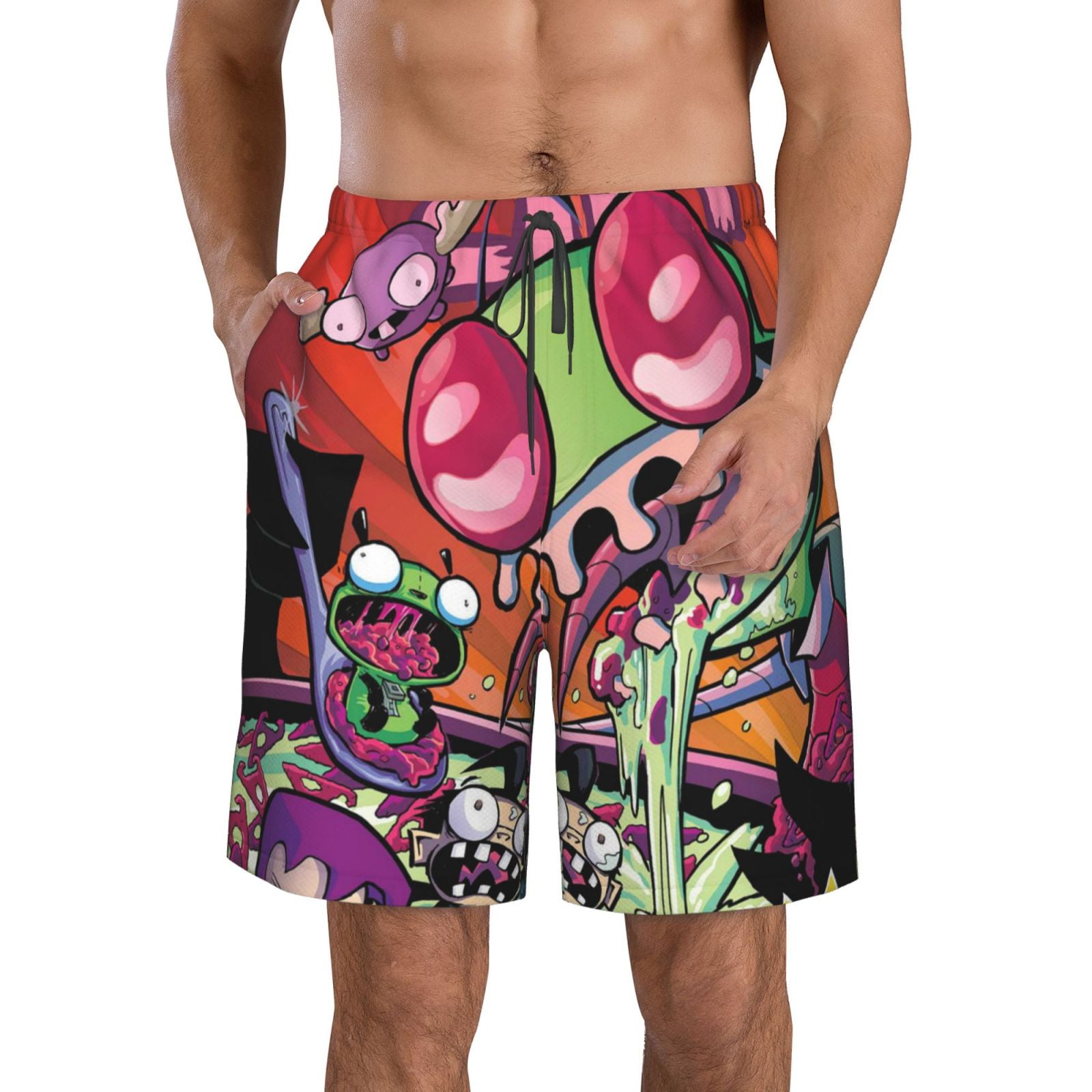 Mens Swim Trunks Without Liner Compression Shirt Men Kayrth Men's