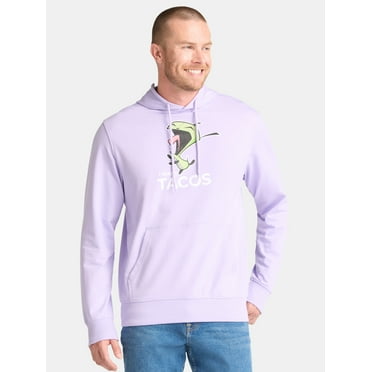 Invader Zim Men's and Big Men's French Terry Graphic Hoodie, Sizes XS-3XL