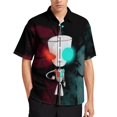 thumbnail image 1 of Invader Zim Men's Hawaiian Shirts Short Sleeve Button Down Casual Shirts Summer Tropical Aloha Beach Shirts, 1 of 7