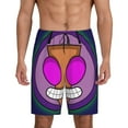 thumbnail image 1 of Invader Zim Men's Short Pajama Pants Lightweight Daily Lounge Shorts Bottoms Sleepwear Cozy Soft Home Pajama Pants Shorts, 1 of 9