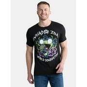 Invader Zim Mens and Big Mens Graphic Cotton Tee with Short Sleeves, Sizes S-3XL