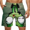 thumbnail image 1 of Invader Zim Mens Board Shorts Quick Dry Swim Trunk Lightweight Soft Swimsuit Bathing Suit for Boys S, 1 of 8