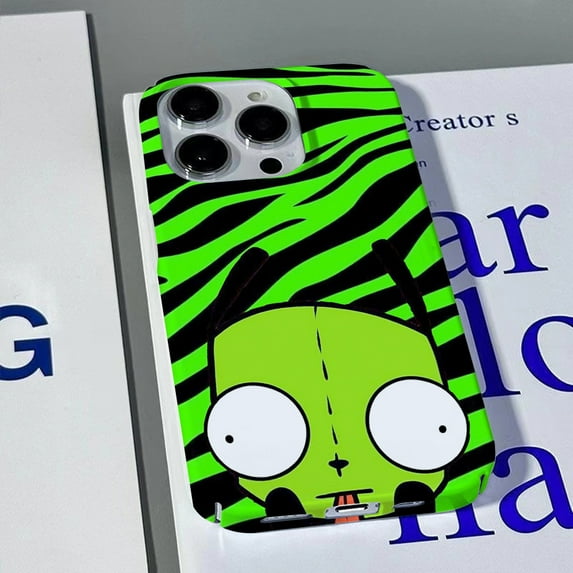 Invader Zim Phone Case for iPhone 16 15 14 13 12 11 Pro Max XS XR XSMax 6 7 8 Plus Glossy HD Hard PC Cover FLD-F240831N1 iPhone 11 Pro