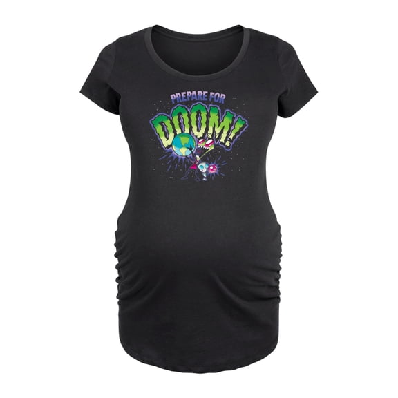 Invader Zim - Prepare For Doom - Maternity Scoop Neck Tee