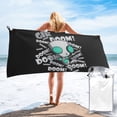 thumbnail image 1 of Invader Zim Quick Dry Bath Towel Lightweight Soft Absorbent Beach Towel For Bathroom Shower Swimming Pool Gym Spa, 1 of 9