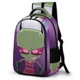 thumbnail image 1 of Invader Zim School Bag Laptop Backpack Bookbag Satchel Multipurpose Large Capacity Daypack Adjustable Travel Bag Rucksack, 1 of 6