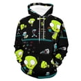 thumbnail image 1 of Invader Zim Show Planet Sweatshirt For Mens And Womens Fashion Hoodies Pullover Athletic Daily Hoody Hooded With Pocket And Drawstring Adult Unisex Sweatshirt Gift, 1 of 8