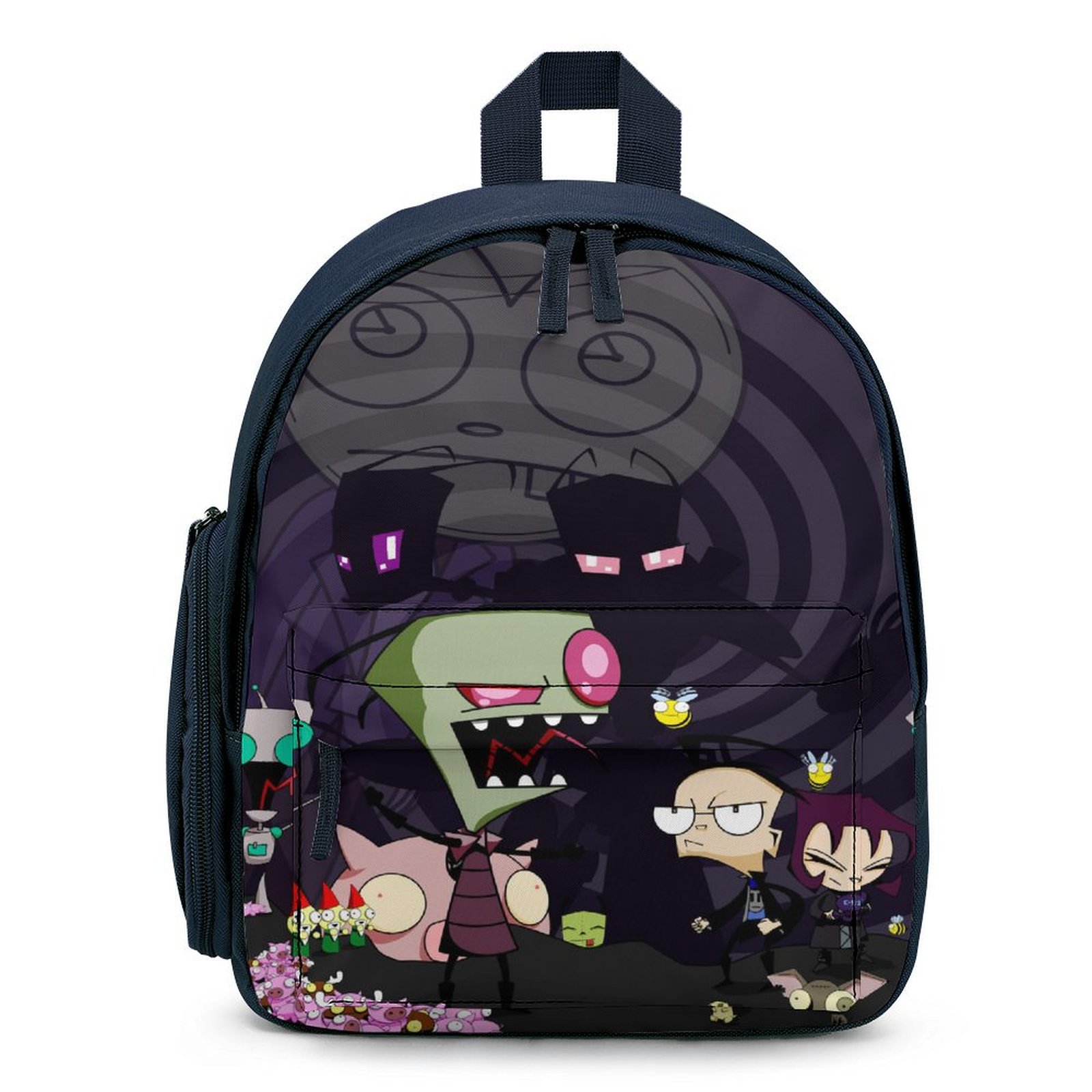invader zim mini backpack GIR for Dogs and Robots, Green, One Size, Green Fashion Invader Zim Backpack Invader Zim Purse Invader