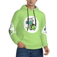 thumbnail image 1 of Invader Zim Sweatshirt For Mens Fashion Hoodies Pullover Athletic Daily Hoody Hooded Gift, 1 of 7
