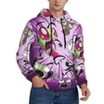 thumbnail image 1 of Invader Zim Sweatshirt For Mens Fashion Hoodies Pullover Athletic Daily Hoody Hooded Gift, 1 of 7
