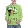 thumbnail image 1 of Invader Zim Sweatshirt For womens Fashion Hoodies Pullover Athletic Daily Hoody Hooded Clothing Gift X-Large, 1 of 8