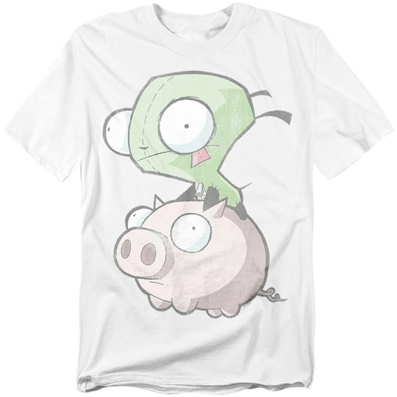 Invader Zim T-Shirt Gir And Pig Unisex Graphic Tee for Men & Women