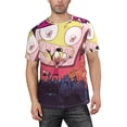 thumbnail image 1 of Invader Zim T-Shirt for Men Novelty 3D Pritneted Casual Short Sleeve Tees Shirt Summer Street T Shirt Top, 1 of 7