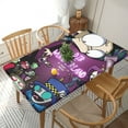 thumbnail image 1 of Invader Zim Table Cover Reusable Fitted Rectangle Elastic Edged Tablecloth For Kitchen Dining Party 2.5X5ft, 1 of 8