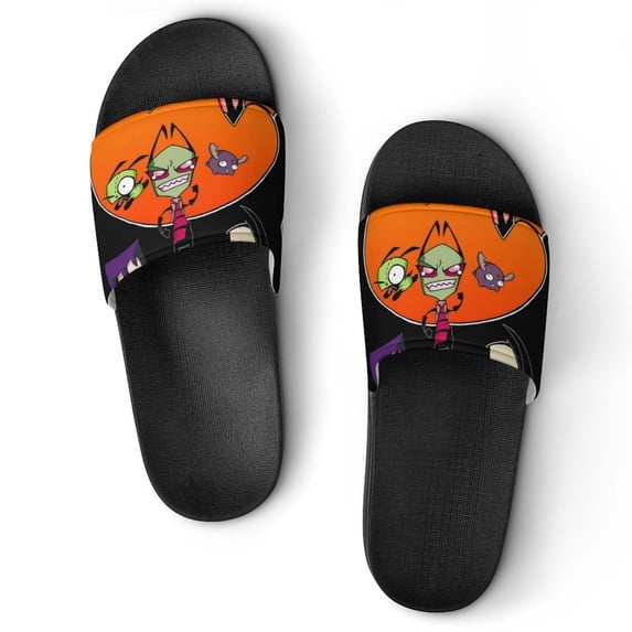 Invader Zim Unisex Slippers Summer Beach Slippers Casual Non Slip Comfortable Slide Sandals Home Slippers For Men Women