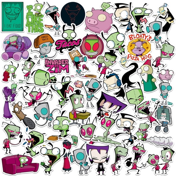 Invader Zim Variety 50Ct Sticker Pack