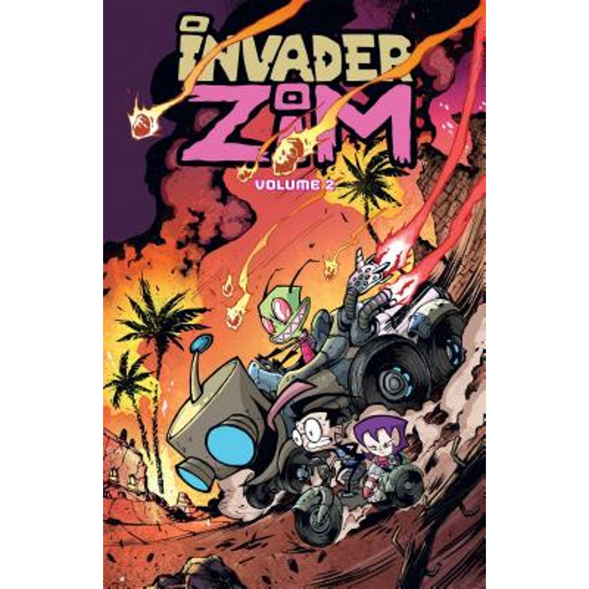 Pre-Owned Invader Zim Vol. 2 (Paperback) by Jhonen Vasquez, Eric Trueheart