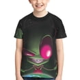 thumbnail image 1 of Invader Zim Youth Unisex T-Shirt Crewneck Short Sleeve Double-Sided Print Tee Shirts Top For Boys Girls Kid Teen Medium, 1 of 6