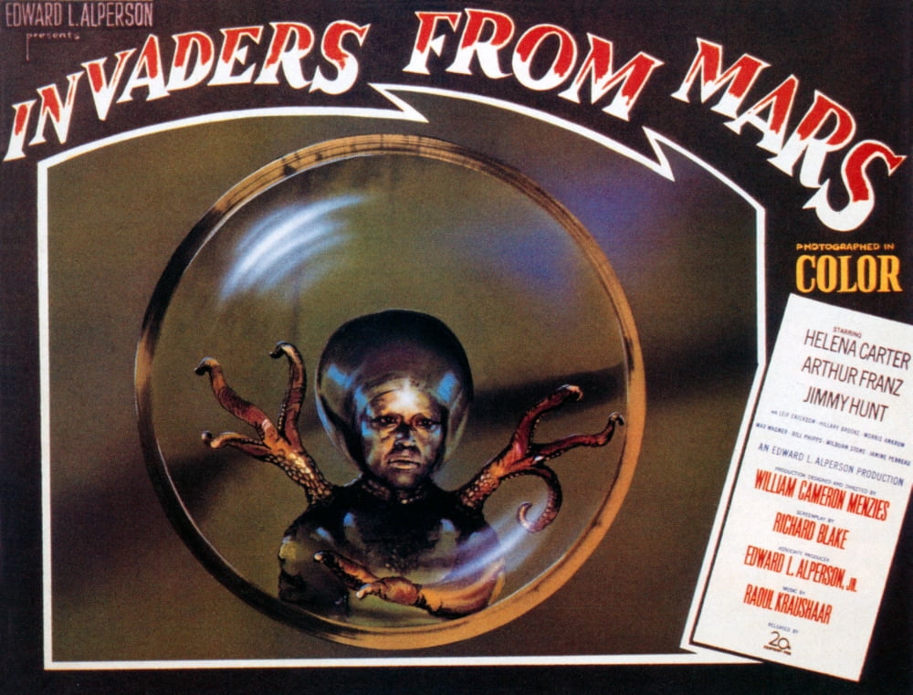 Invaders From Mars Canvas Art - (28 x 22)
