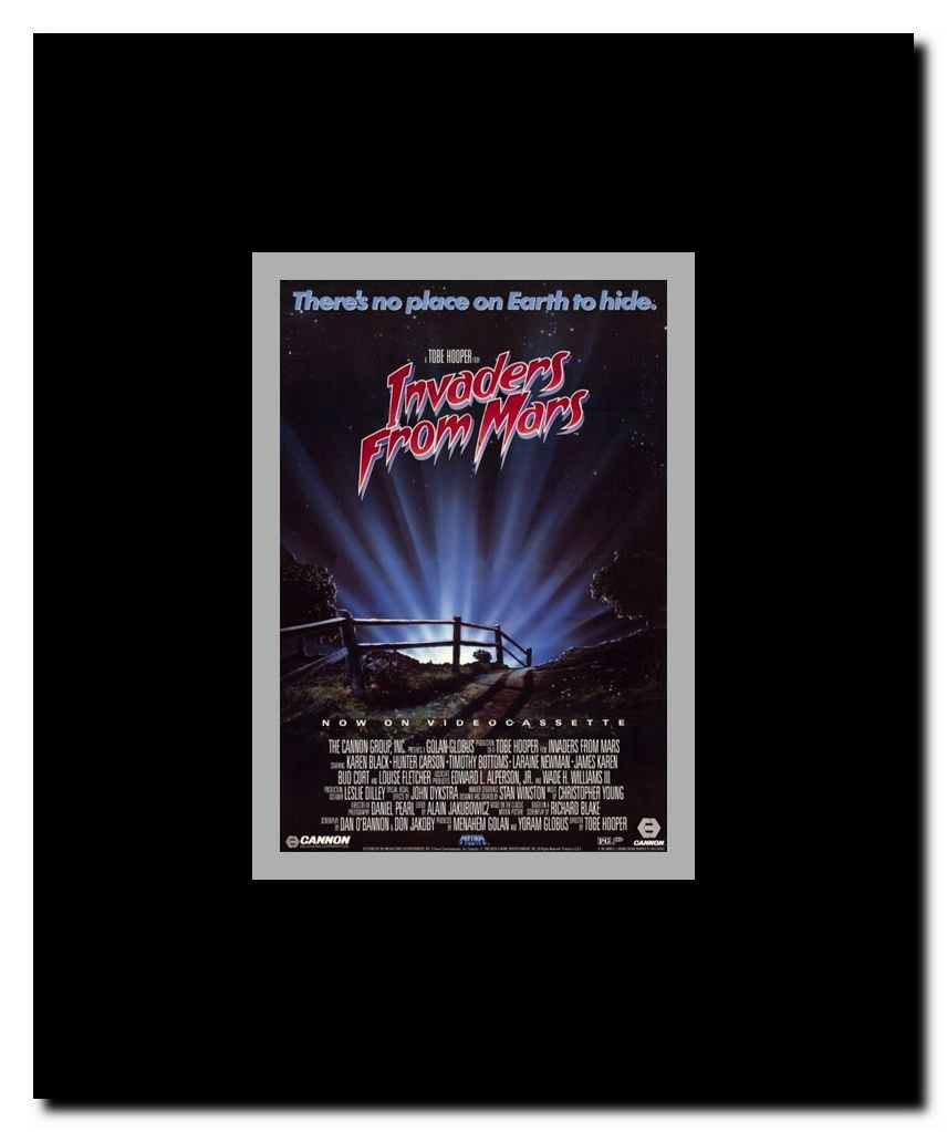 Invaders From Mars Framed Movie Poster