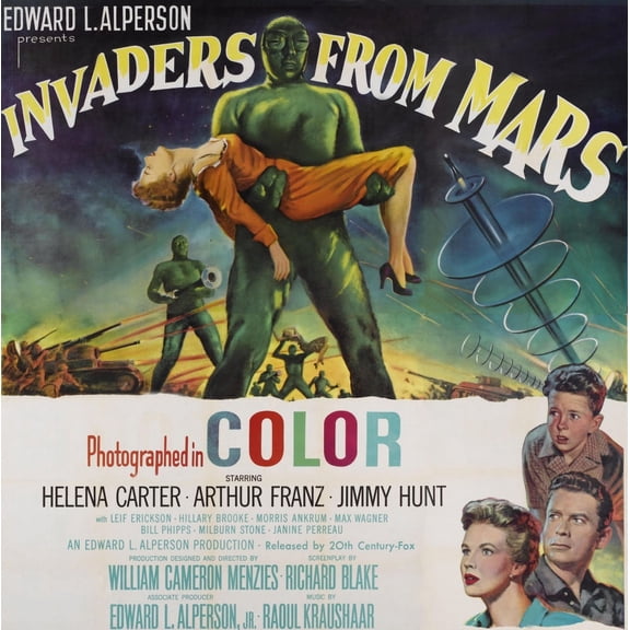 Invaders From Mars Movie Poster Masterprint (24 x 36)