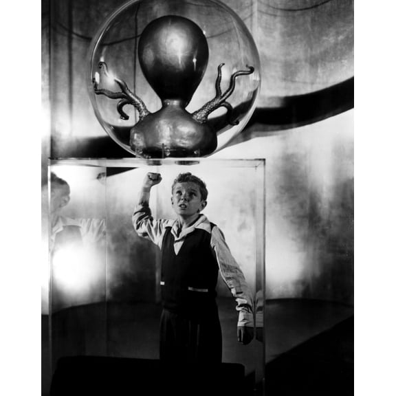 Invaders From Mars Tom Cottonaco (Top) Jimmy Hunt Luz Potter 1953 Photo Print (8 x 10)