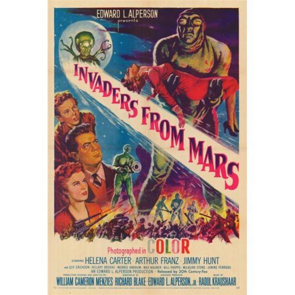 Invaders from Mars Movie Poster Print (27 x 40)