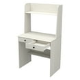 thumbnail image 1 of Inval 2-Drawer Computer Desk with Hutch, Washed Oak, 1 of 9