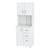 Inval 3-Door 3-Drawer Laminate Kitchen Storage Cabinet 24