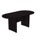 thumbnail image 1 of Inval 71" Race Track Oval Conference Table in Espresso, 1 of 5