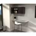 thumbnail image 1 of Inval Abrossia Kitchen Breakroom Wall Cabinet (36" x 17" x 11") , Espresso, 1 of 9
