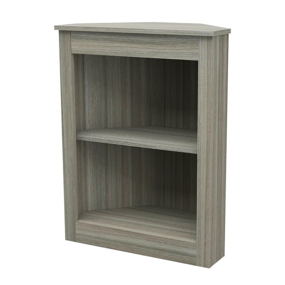 Inval BE-12604 Two (2)-Shelf 31.5" Corner Bookcase, Multiple Colors