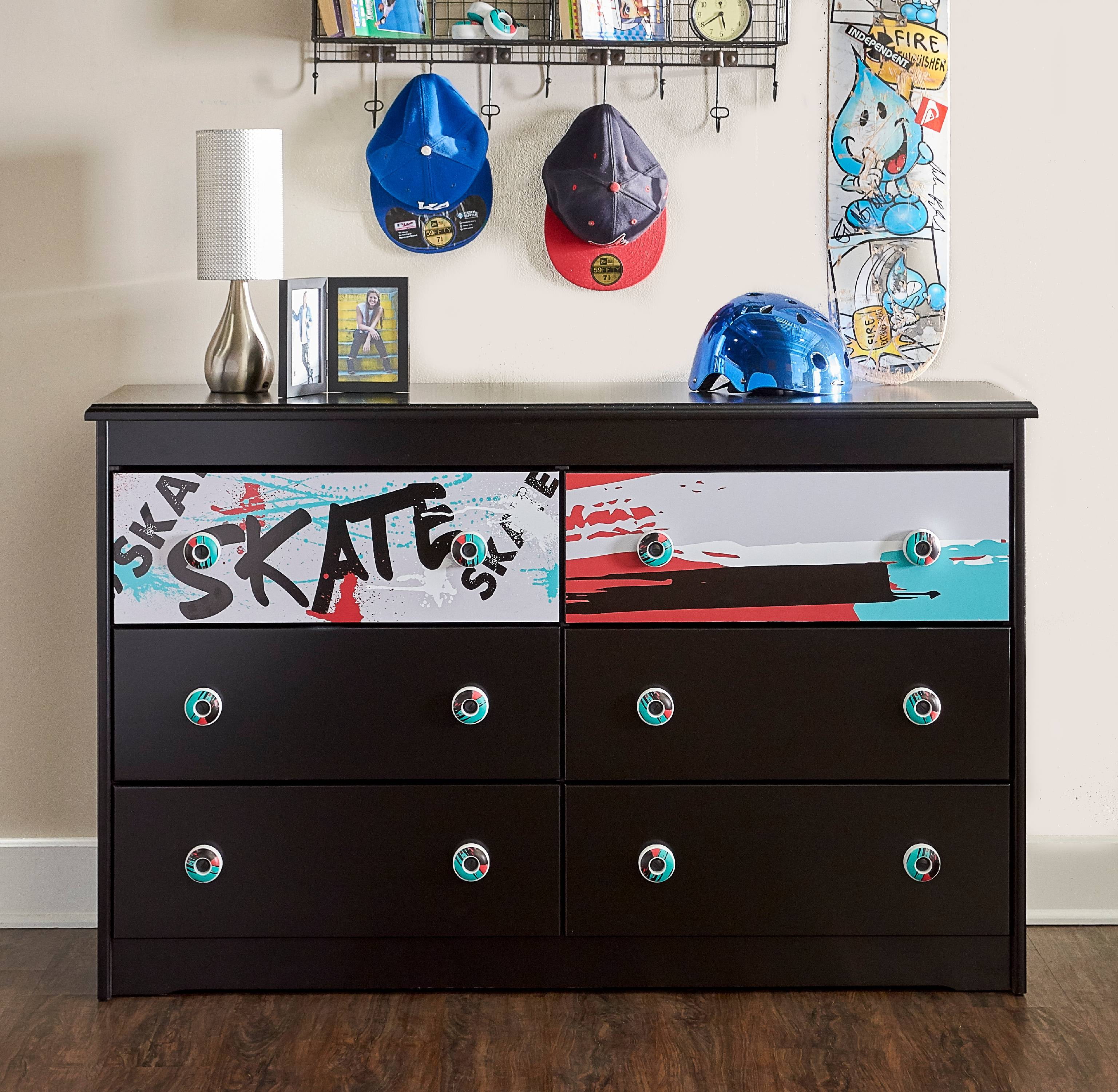 Inval Powell Kick Flip Dresser, Black