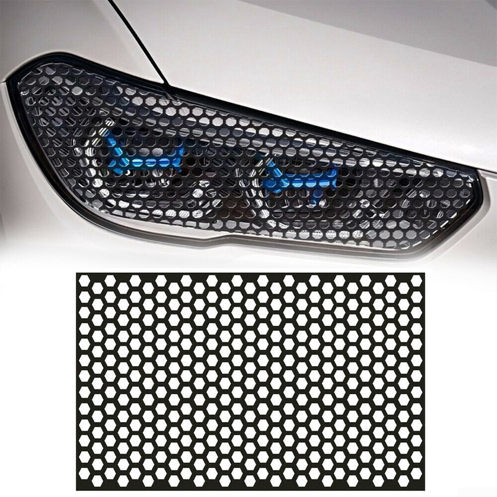 TPU Tail Light Film For Tesla Model 3/Y (2020-2024) - Transparent Carbon Pattern Protective Cover