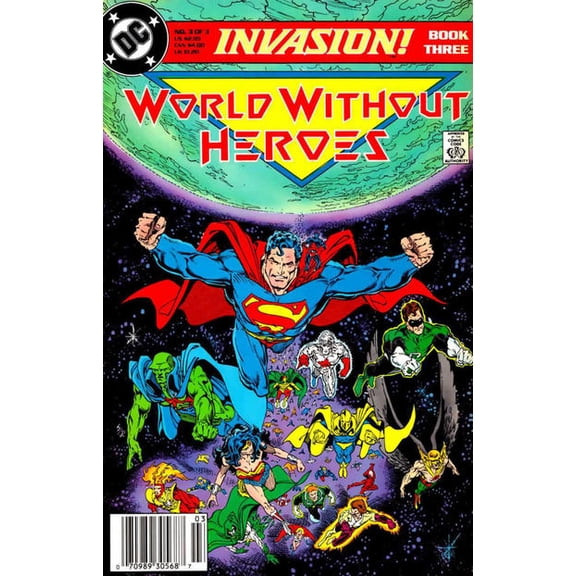 Invasion! #3 (Newsstand) VF ; DC Comic Book