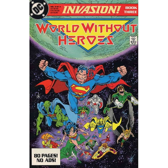 Invasion! #3 VF ; DC Comic Book