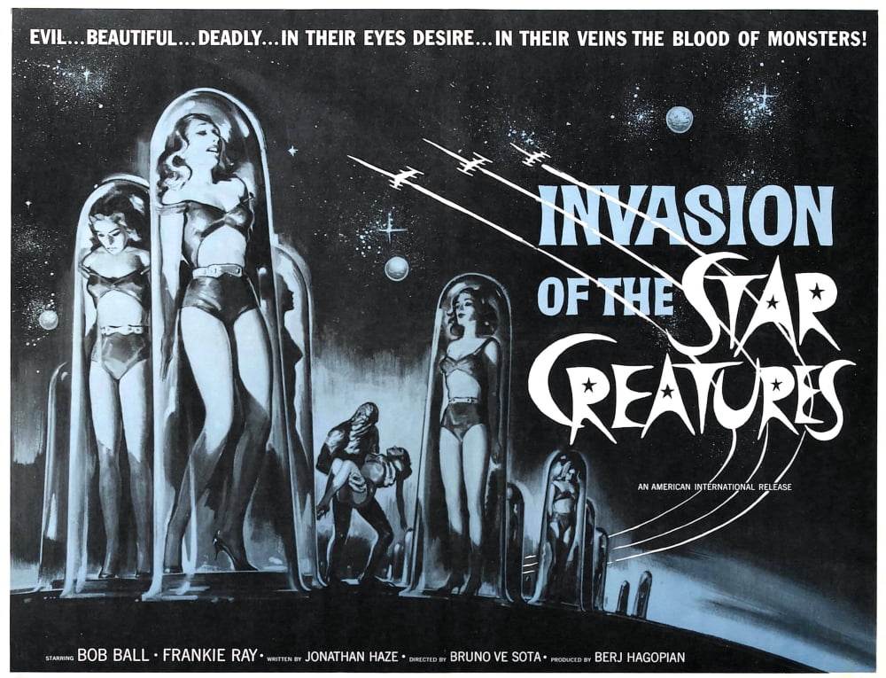 Invasion Of The Star Creatures Canvas Art - (28 x 22)