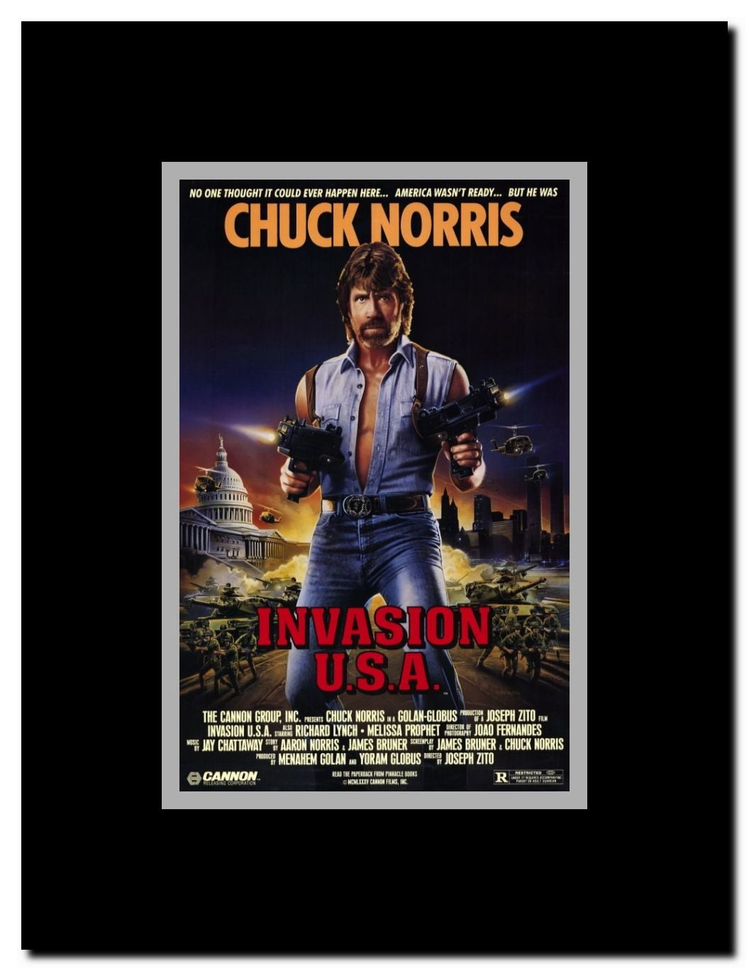 Invasion U.S.A. Framed Movie Poster