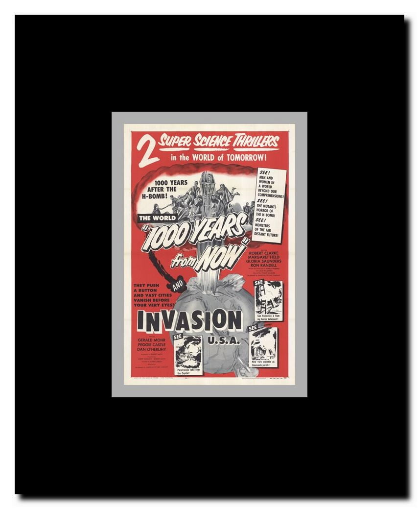 Invasion USA Framed Movie Poster