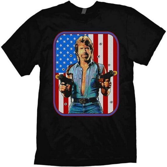 Invasion USA pop Art Inspired by The 1985 Chuck Norris Movie T-Shirt