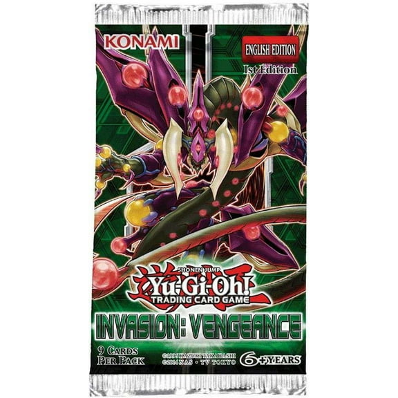 yu-gi-oh invasion: vengeance booster pack