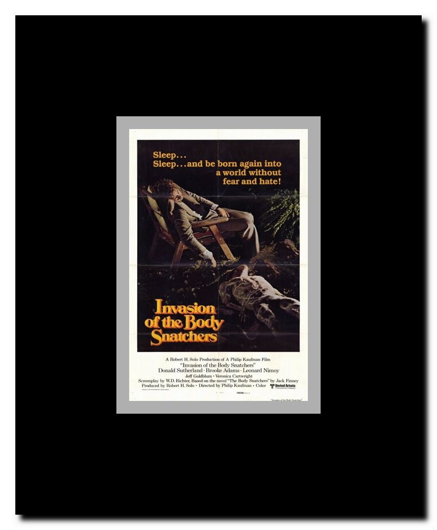 Invasion of the Body Snatchers Framed Movie Poster