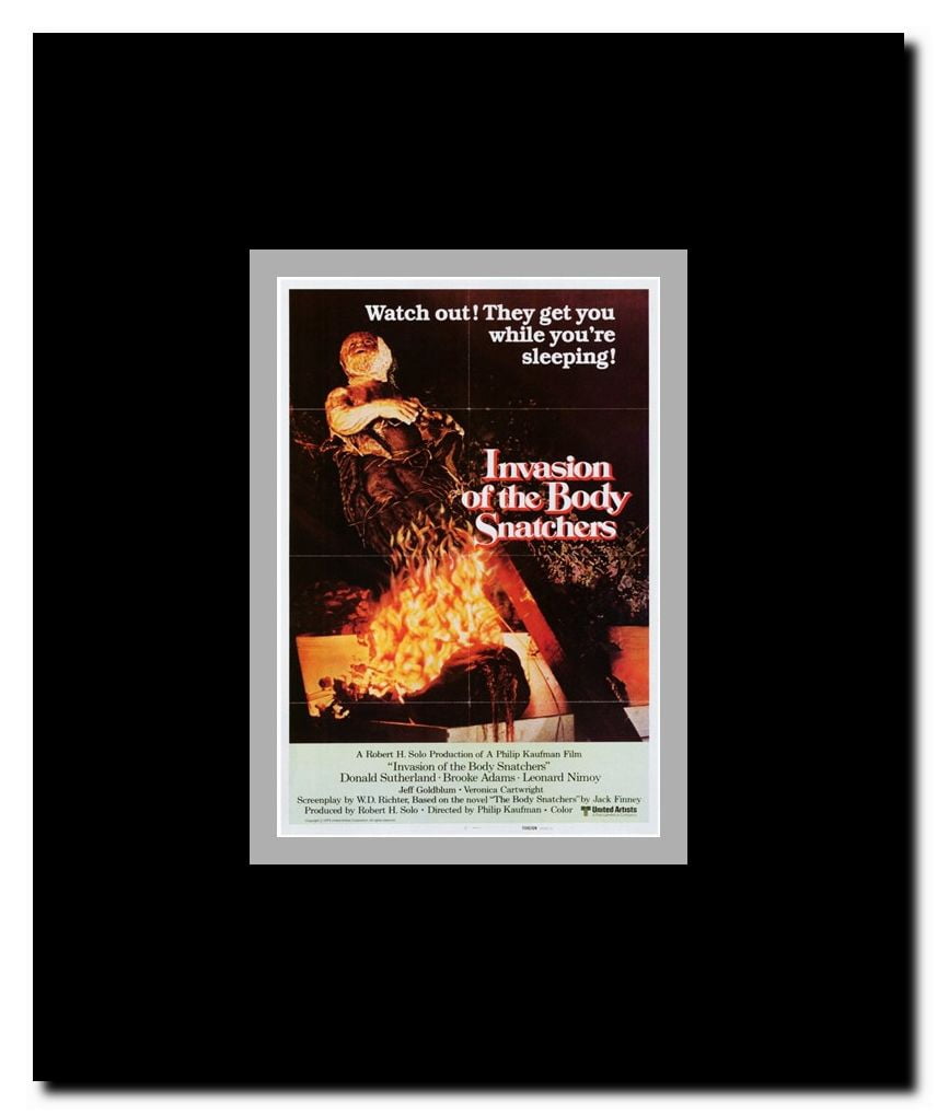 Invasion of the Body Snatchers Framed Movie Poster