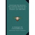 thumbnail image 1 of Inventaire Des Archives Des Chateaux Bretons V2-3 Archives Du Chateau de Penhoet, 1237-1800 (1895) Paperback, 1 of 1