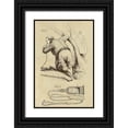 thumbnail image 1 of Inventions 13x18 Black Ornate Wood Framed with Double Matting Museum Art Print Titled - Portable Hookah, 1 of 4